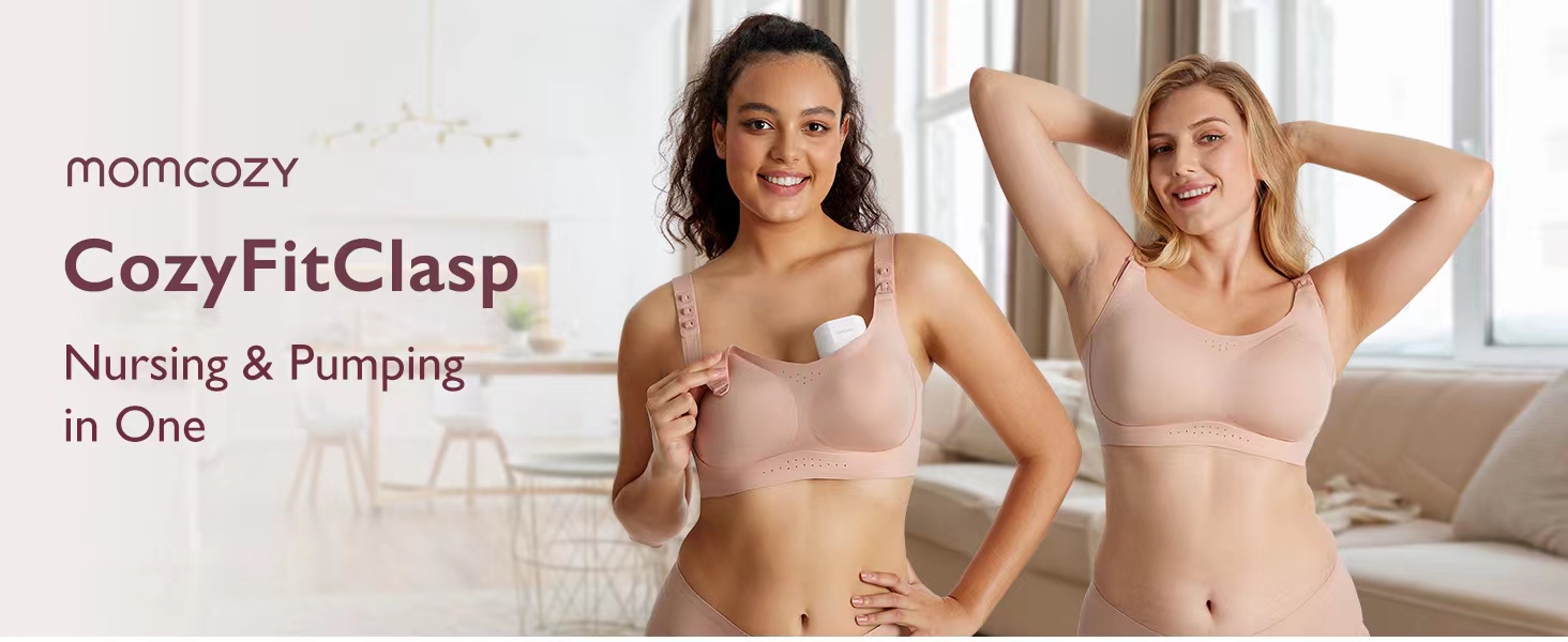 Introducing Momcozy HF006 CozyFitClasp Wearable Pump Bra