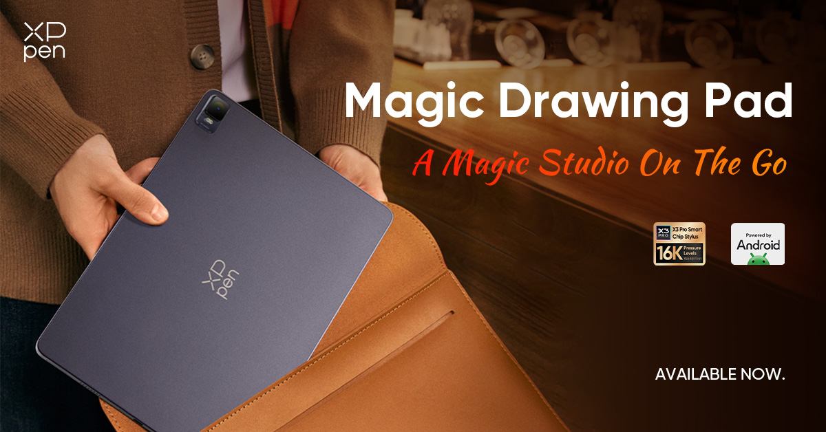 XPPen Magic Drawing Pad: The Ultimate Standalone Android Drawing Tablet, No  Computer Needed